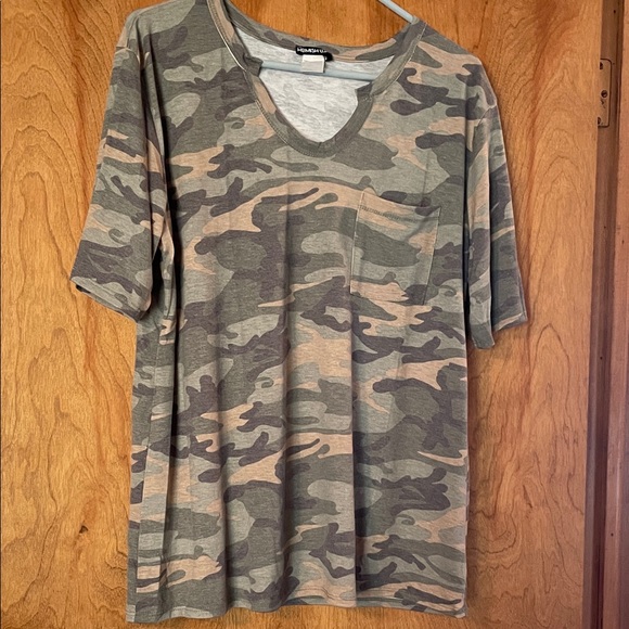 Hemish Tops - Heimish USA Camouflage Tee, XL